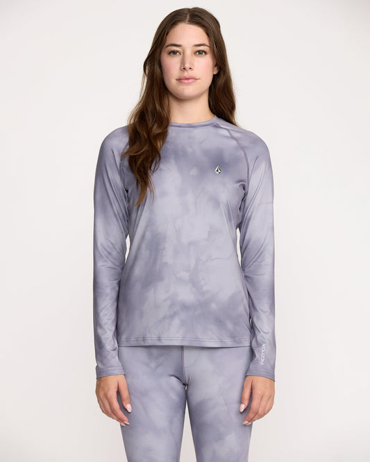 W V-Science Base Layer Top - Lavender Aura